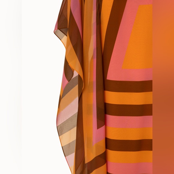 NWOT Akris Infinite Trapezoid Silk Crepe Dress Runway Spring 2022 - Picture 13 of 16